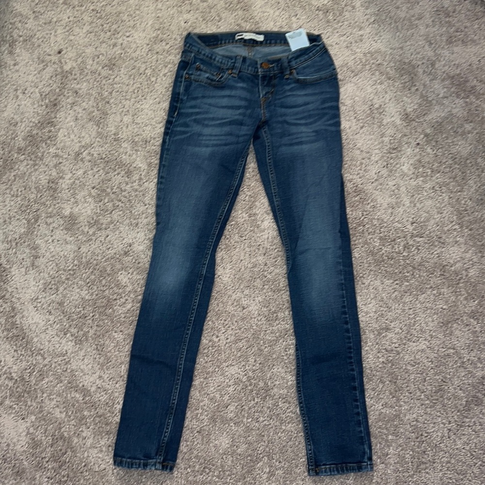 Super low rise Levis size 0 jeans